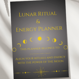 lunar ritual & energy planner