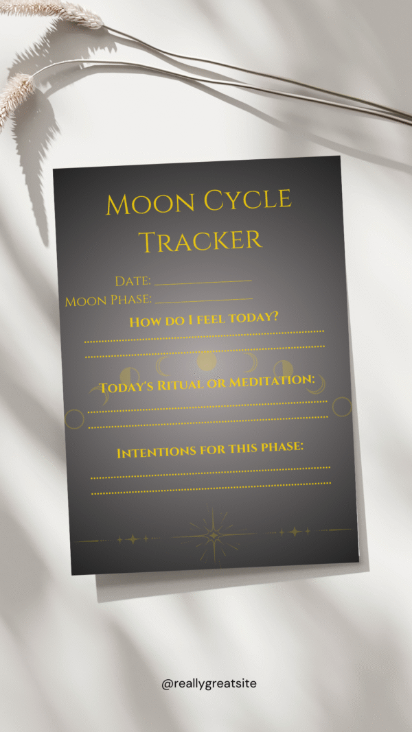 lunar ritual & energy planner